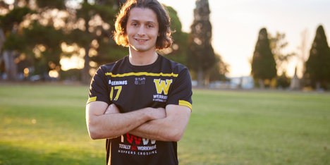Meet Max: Future footy star Teachers Health member