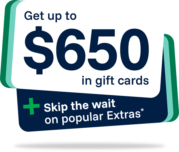 Get up to $650 in gift cards*