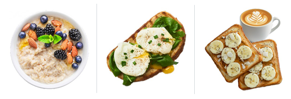Healthy breakfast options
