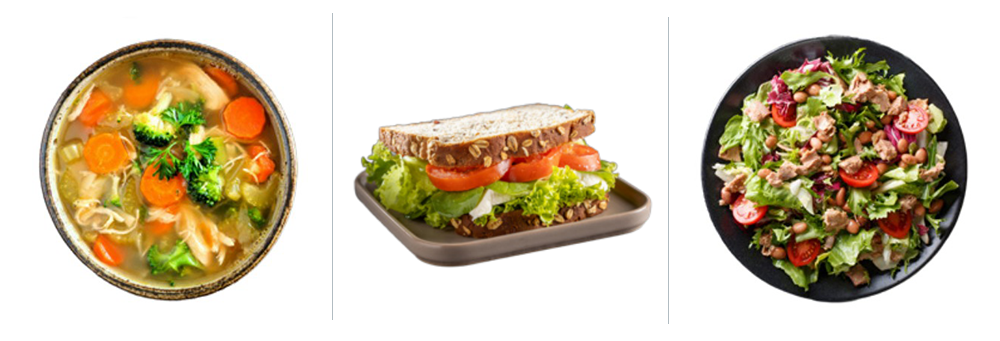 Healthy lunch options