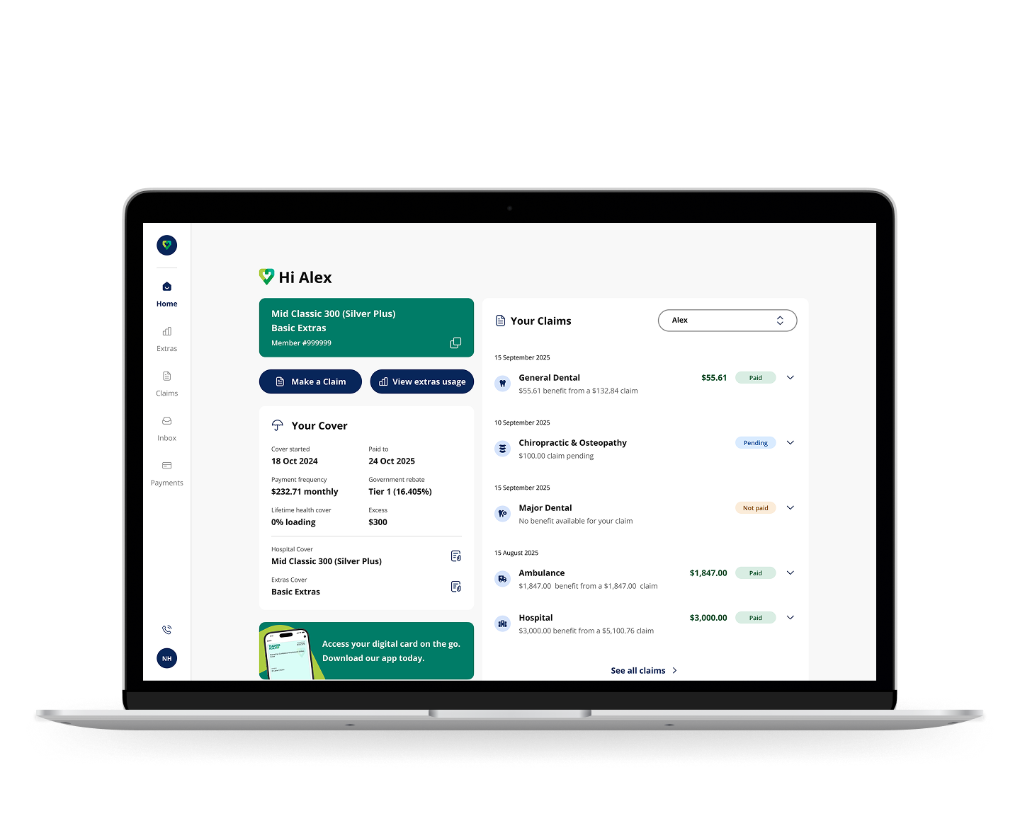 A FIRST LOOK AT YOUR _NEW ONLINE MEMBER SERVICES_